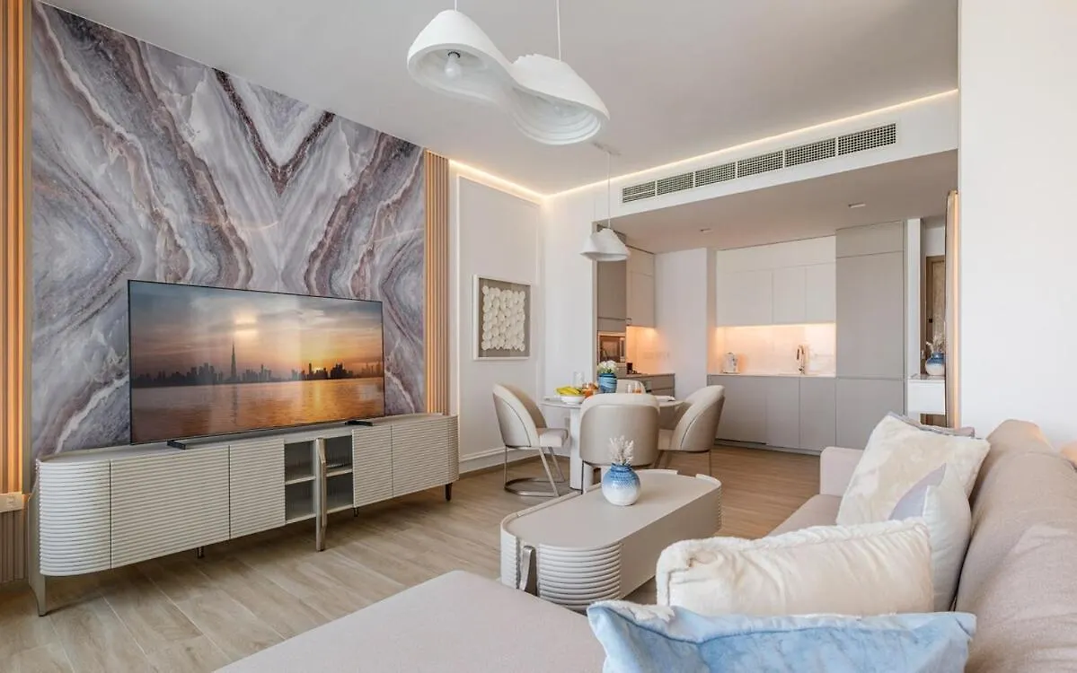 Luxury 2Br Apartment With Sea And Skyline Views In Dubai Creek