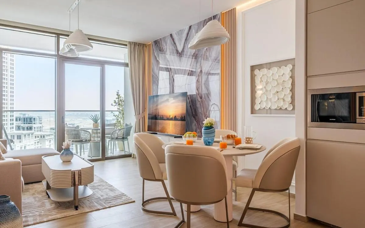 Luxury 2Br Apartment With Sea And Skyline Views In Dubai Creek 0*,